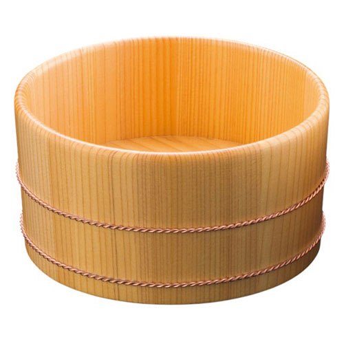 Boiled Rice Container - ヤマコー 用美 業務用 さわら京彩桶(特小) yamaco31154(代引不可)【送料無料】