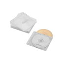 エレコム Blu-ray・CD・DVD対応不織布ケース 2穴 CCD-NBWB60WH(2)