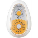 EMPEX 温度・湿度計 起き上がりこぼし 温度・湿度計 TM-2321 ホワイト【送料無料】