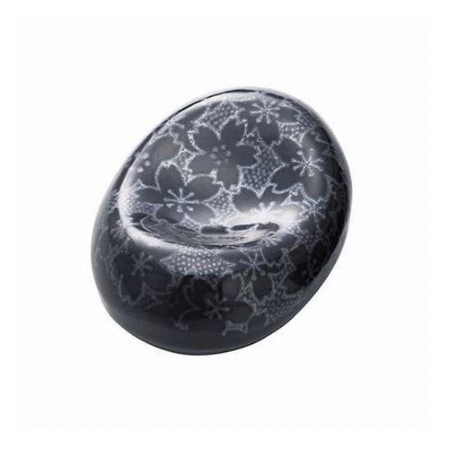 【10個セット】 ヤマコー 用美 業務用 小判銀彩箸置 桜 yamaco15501X10(代引不可)