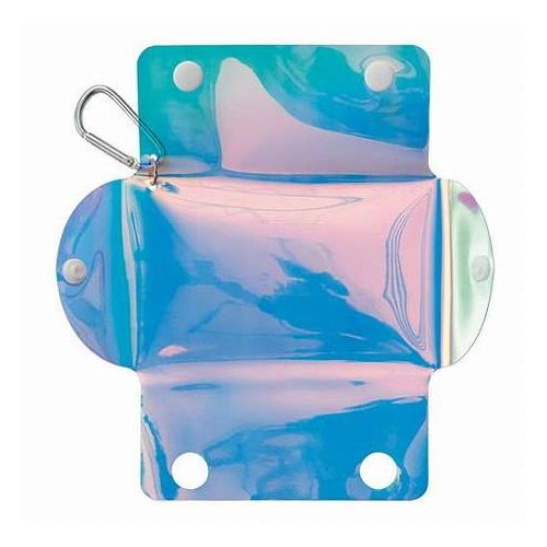 【10個セット】 シャイニング オーロラポーチ 流行中のオーロラ風に反射する生地を使ったマルチに使える小物ポーチ SP-35891X10(代引不可)