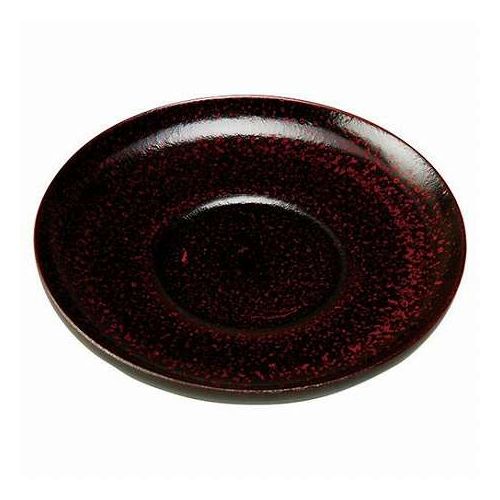 【5個セット】 ヤマコー 用美 業務用 4.0茶托 乾漆 曙 yamaco15437X5(代引不可)【送料無料】