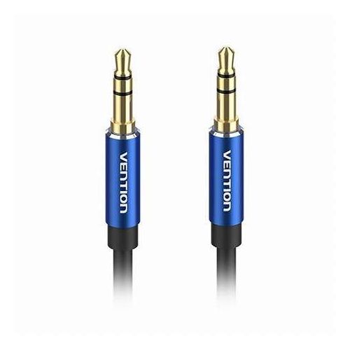 VENTION 3.5mm Male to Male オーディオケーブル 5m アルミニウム合金 ブルー BA-4445(代引不可)