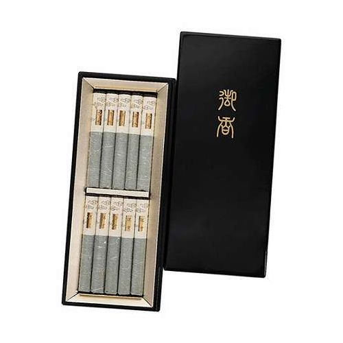 incense Sticks - 瑞雲 塗箱短寸10把セット 【長さ14cm・線香24g(香木伽羅の香り)10把】 1290-046(代引不可)【送料無料】