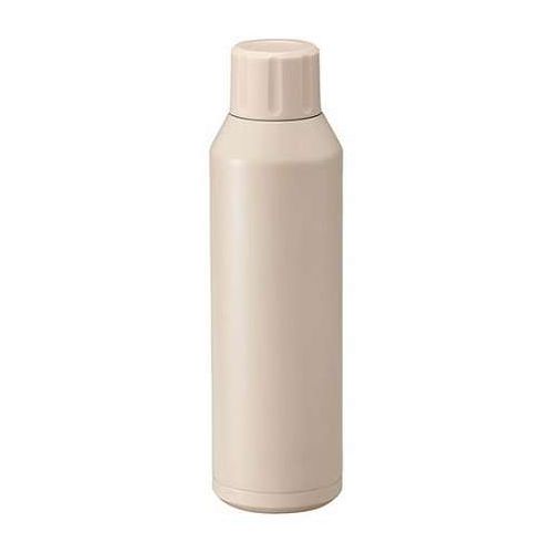 真空ステンレス炭酸ボトル 480ml クリーム 【約φ65×230mm】 22643613(代引不可)