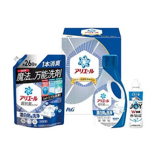 科学の洗浄力と自然の分解力を一つに融合。生まれ変わったアリエールバイオサイエンスは、高い洗浄力で菌のエサまで除去。メーカー品番:PGCG-20F内容物:アリエールジェル(700g)・アリエールジェル詰め替え超特大(625g)・除菌ジョイコンパクト(170ml)×各1生産国:日本パッケージ形態:化粧箱箱サイズ:約143×216×282mm箱入重量:約2kg【代引きについて】こちらの商品は、代引きでの出荷は受け付けておりません。【送料について】北海道、沖縄、離島は送料を頂きます。