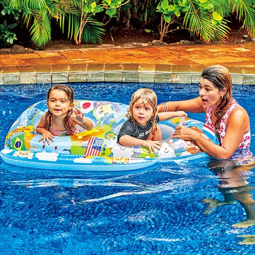 リコメン堂のイガラシ タンデムベビーボート サマージャーニー プール・海水浴・水遊び・夏のレジャーにピッタリ MFB-TW3V【送料無料】｜アングル2