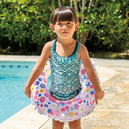 リコメン堂のイガラシ フラワーフルーツ浮き輪 50cm プール・海水浴・水遊び・夏のレジャーにピッタリ RGD-50D｜アングル3