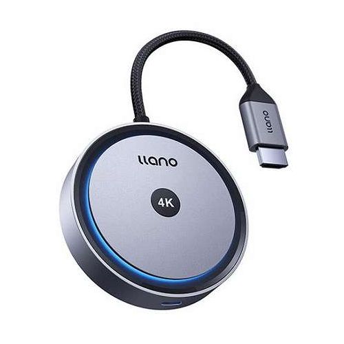 llano 4KワイヤレスHDMI受信機 S450 4K/30Hz 超低遅延 最大30m無線伝送 Type-C充電...