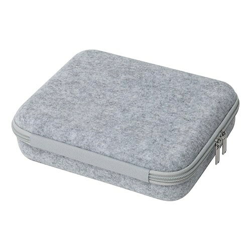 ナカバヤシ Cloud-Felt ガジェットケースM 仕切り自在 ガジェットを賢く整理できるセミハードケース ライトグレー SZC-GDP18LGY【送料無料】 rcmd-37127054 リコメン堂 サンプル画像2