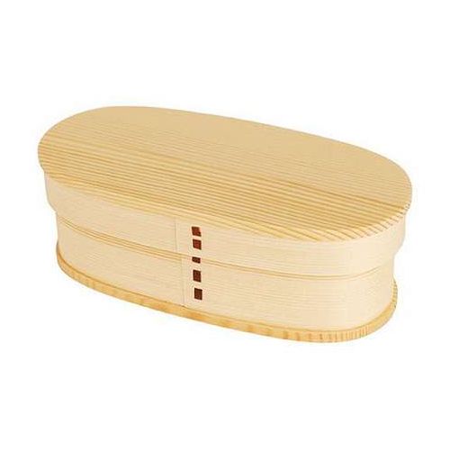 ヤマコー てまひま工房 ワッパ弁当箱 白松 細身 オール塗装で洗いやすい yamaco78958【送料無料】