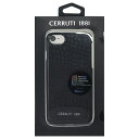 CERRUTI Crocodile Print Leather - Hard Case - Black CEHCP7MCBK(代引不可)【メール便配送】【送料無...