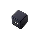 エレコム キューブ型AC充電器(DAP用・長寿命・1A) AVS-ACUAN007BK