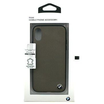 BMW iPhoneX専用 本革ハードケース Genuine Leather PC/TPU Hybrid Case Mocca IPX BMHCPXGLSCTA【送料無料】