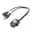 日本トラストテクノロジー USB人感センサー USENS-BK USB関連(代引不可)【メール便配送】【送料無料】