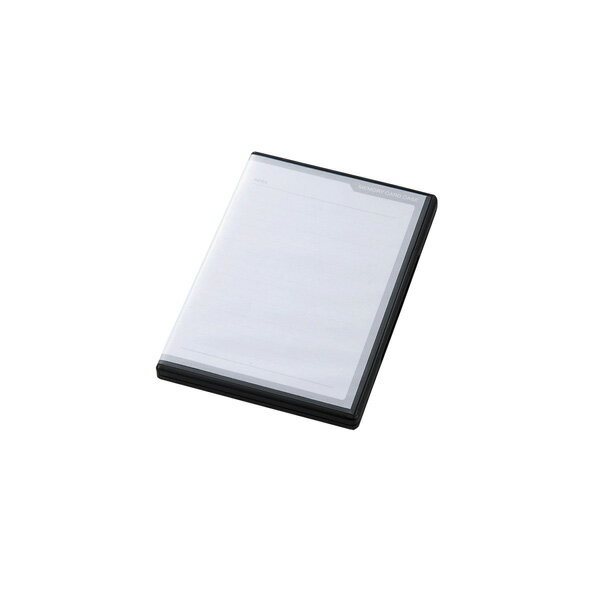 エレコム SDカードケース/トールケースタイプ/SD36枚+microSD36枚収納/インデックスカード//ブラック CMC-SDCDC02BK(代引不可)