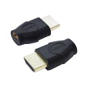 変換名人 変換プラグ HDMI(オス)→microHDMI(メス) HDMIA-MCBG パソコン パソコン周辺機器 その他パソコン用品 変換名人(代引不可)【メール便配送】【送料無料】(2)