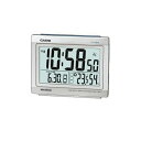 CASIO 電波時計(置き時計)生活環境お知らせ(湿度計/温度計)タイプ DQL-130NJ-8JF 雑貨 ホビー インテリア インテリア 時計 CASIO(代...