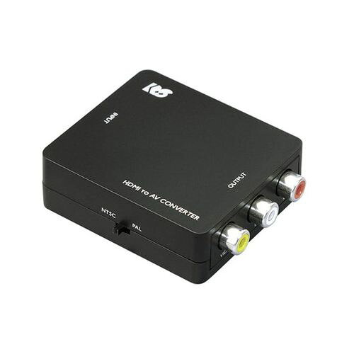 ラトックシステム HDMI to コンポジットコンバーター 変換 RS-HD2AV1(代引不可)【メール便配送】【送料無料】