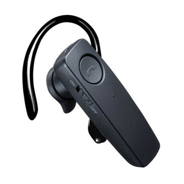 サンワサプライ 防水Bluetooth片耳ヘッドセット MM-BTMH41WBK ワイヤレス 無線 ヘッドホン DJ(代引不可)