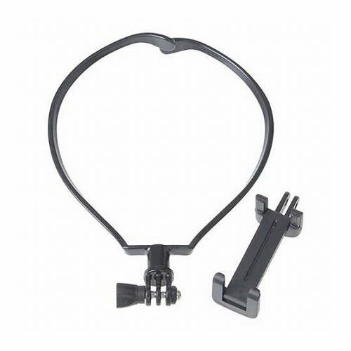 エツミ GoPro対応 ネックレスホルダー ブラック VE-2236(代引不可)【メール便配送...