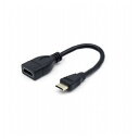 JTT miniHDMIオス-HDMIメス変換ケーブル15cm JTMIHDM-HDF15(代引不可)【メール便配送】【送料無料】(2)