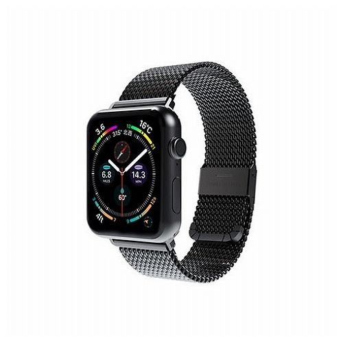 miak CLIP MESH BAND for Apple Watch 41 40 38mm ブラック SMAMA-W3840BK(代引不可)【メール便配送】【送料無料】 miak CLIP MESH BAND for Apple Watch 41 40 38mm ブラック SMAMA-W3840BK(代引不可)【メール便配送】【送料無料】