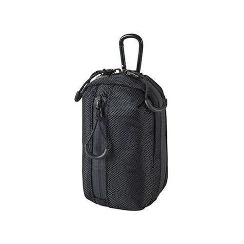 エレコム デジカメケース/GRAPH GEAR/コンパクトデジタルカメラケース/1気室/Mサイズ/ブラック DGB-CP01MBK(代引不可)