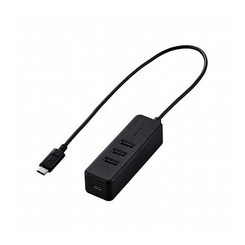 GR USB Type C nu/USB2.0/USB-AX3|[g/PDΉType-C1|[g/P[u30cm/ubN U2HC-T431PBK(s)yz