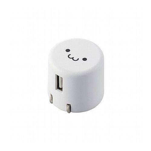 携帯に便利なコンパクト設計のデザイン。家庭用コンセントからスマートフォン等を充電、給電できるAC充電器です。かわいい顔つきの“しろちゃん”モデル●家庭用コンセントからスマートフォン等を充電、給電できるAC充電器です。●携帯に便利なコンパクト...