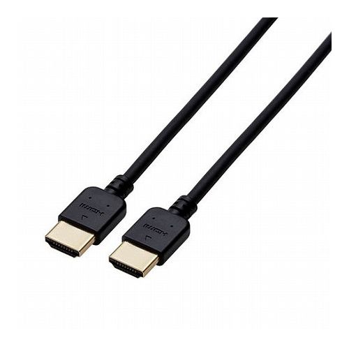 エレコム HDMIケーブル/イーサネット対応/やわらか/Ver.1.4/2.0m/ブラック CAC-HD14EY20BK(代引不可)