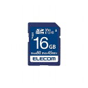 エレコム SDHCカード/データ復旧サービス付/ビデオスピードクラス対応/UHS-I U3 80MB/s 16GB MF-FS016GU13V3R(代引不可)【メール便配送】【送料無料】(2)