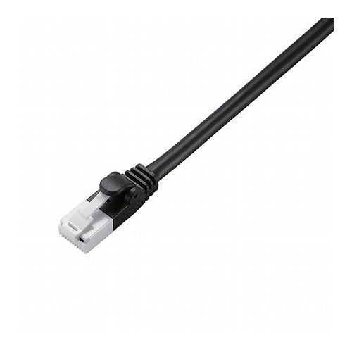 エレコム EU RoHS指令準拠 CAT5E対応 爪折れ防止 LANケーブル 7m/簡易パッケージ仕様(ブラック) LD-CTT/BK7/RS(代引不可)【メール便配送】【送料無料】