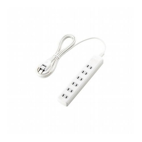 エレコム 雷ガードタップ T-K1A-2625WH(代引不可)