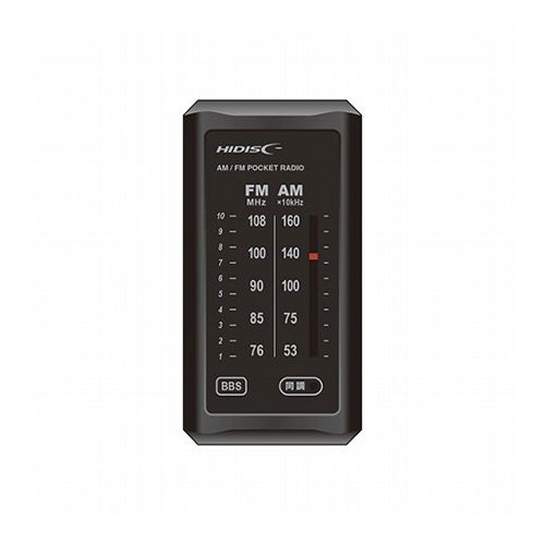 HIDISC ƱĴפǤ󤿤 AM/FM饤饸 HD-RAD32BK(Բ)