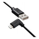 GR iPhoneP[u iPadP[u R L^RlN^ USB-A [d f[^] 1.2m ubN MPA-UALL12BK(s)yz