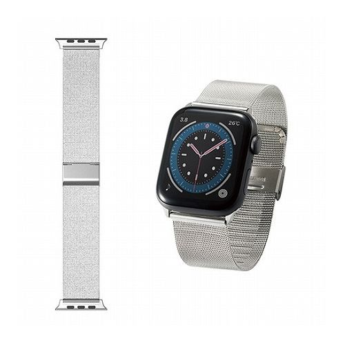 エレコム アップルウォッチ Apple Watch バンド SE 6 5 4 (44mm) SE 3 2 1 (42mm) ステンレス サイズ調整可能 シルバー AW-44BDSSMSV(代引不可)【メール便配送】【送料無料】 エレコム アップルウォッチ Apple Watch バンド SE 6 5 4 (44mm) SE 3 2 1 (42mm) ステンレス サイズ調整可能 シルバー AW-44BDSSMSV(代引不可)【メール便配送】【送料無料】