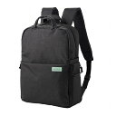 エレコム カメラバッグ リュック オフトコ off toco 2way 撥水加工 ワンタッチ開閉 14インチPC収納 ペットボトルバンド ブラック DGB-S0...