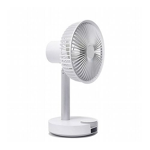 BLUEFEEL BARSET 4D FAN 多機能コードレス卓上扇風機&サーキュレーター ホワイト BFN301-W(代引不可)【送料無料】