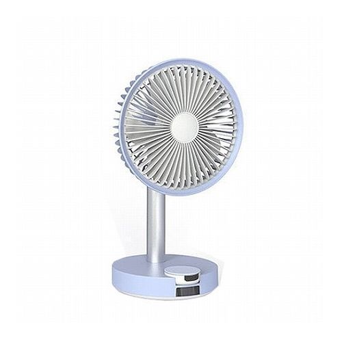 BLUEFEEL BARSET 4D FAN 多機能コードレス卓上扇風機&サーキュレーター ライラックブルー BFN301-B(代引不可)【送料無料】