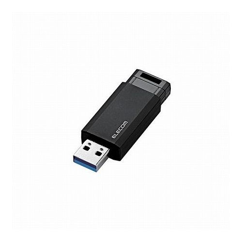 エレコム USBメモリー/USB3.1(Gen1)対応/ノック式/オートリターン機能/16GB/ブラック MF-PKU3016GBKX5