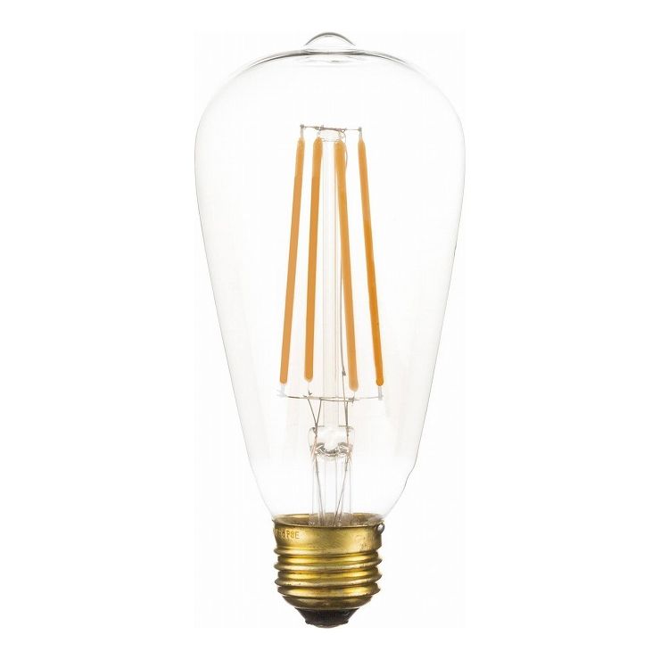 LEDエジソン球 L 幅6.4×奥行6.4×高さ14 E26/4W(代引不可)【送料無料】