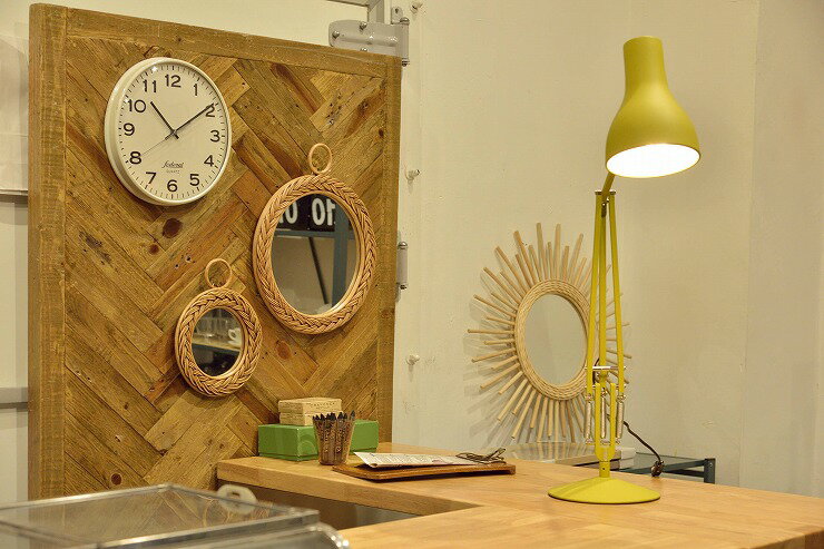 ミラー 幅22×奥行3×高さ27.5 ラタン ラッカー塗装 3mmミラー(代引不可)【送料無料】 [3]