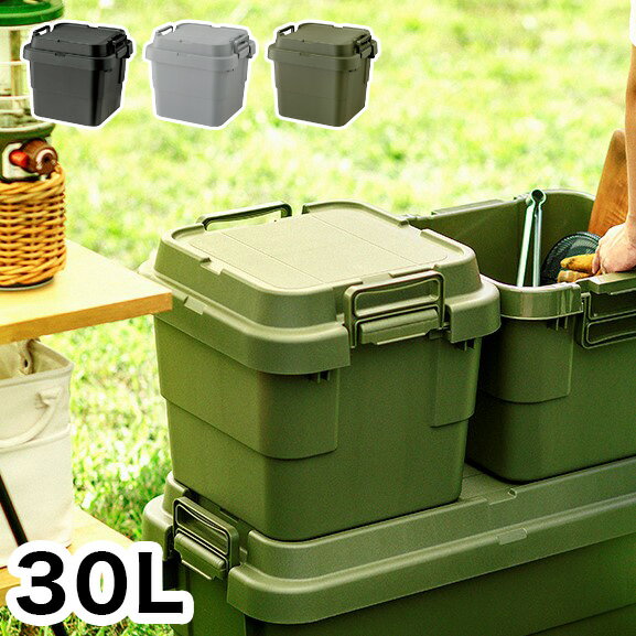 Other - トランクカーゴ 30L 収納ボックス 収納ケース 幅40 奥行39 高さ35.7 30リットル 箱 アウトドア 衣類収納 おもちゃ箱(代引不可)【送料無料】