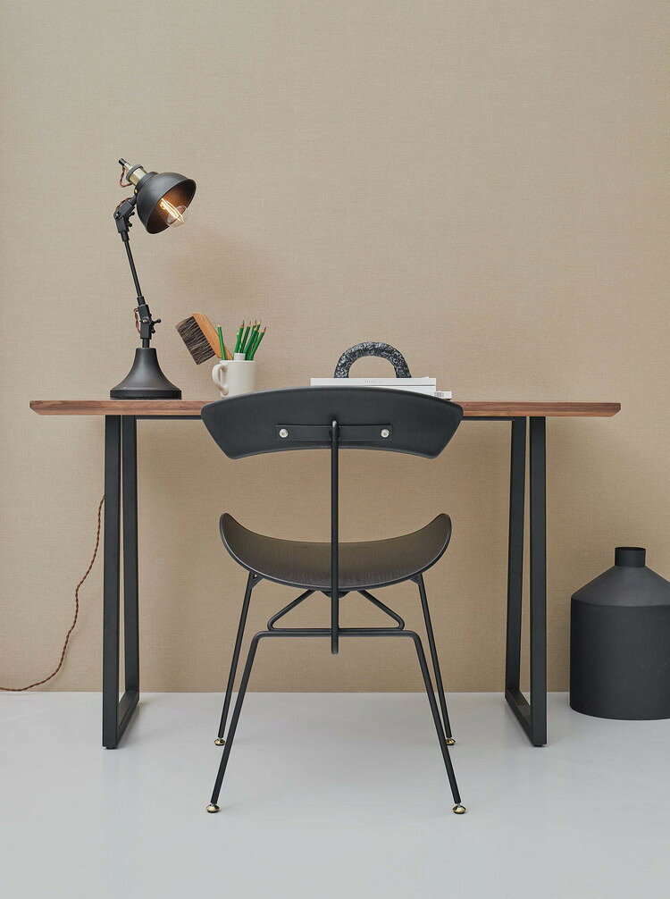 デスク 脚 2脚組 脚のみ 机 テーブル パーツ スチール ブラック 黒 シンプル DIY アジャスター付き 天板なし 組立式 インテリア おしゃれ(代引不可)【送料無料】 [3]