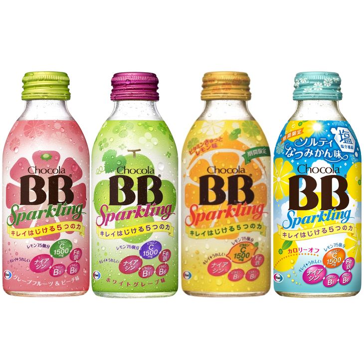 エーザイ チョコラBBスパークリング4種×各6本 1セット(代引き不可)【送料無料】