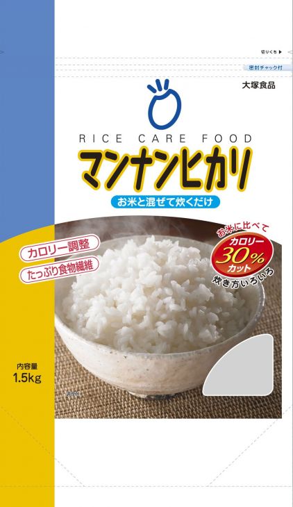 大塚食品 マンナンヒカリ 通販用 1.5kg×6点（1ケース）(代引き不可)