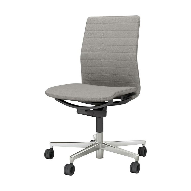 【メーカー直送】 コクヨ オフィスチェア ファブレ 肘なし ライトグレー 椅子 リモートワーク 在宅 仕..