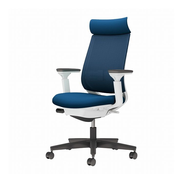 【メーカー直送】 コクヨ オフィスチェア 椅子 イス チェア ミトラ2 可動肘 ランバー付 ホワイトグレー..