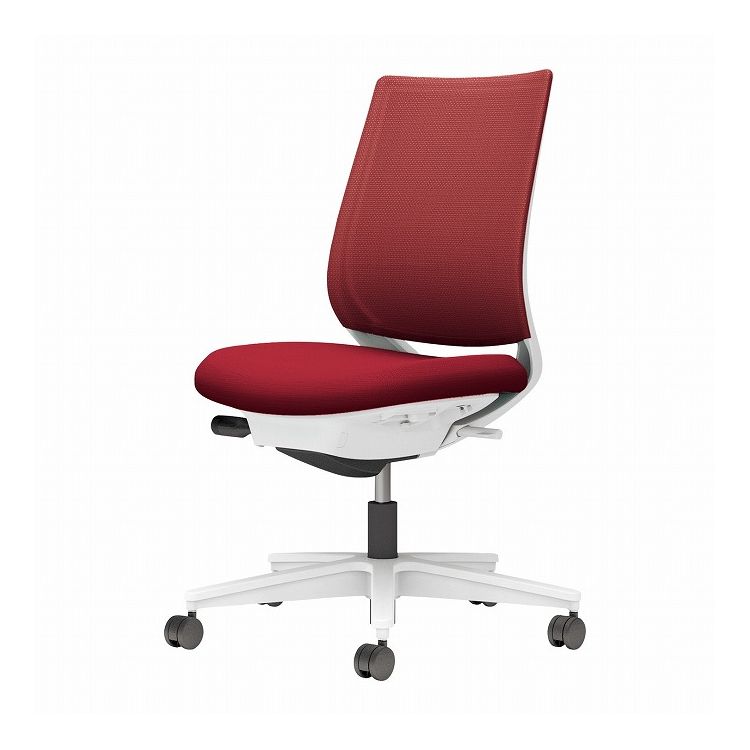 【メーカー直送】 コクヨ オフィスチェア 椅子 イス チェア ミトラ2 肘無 ホワイトグレー カーマイン(..